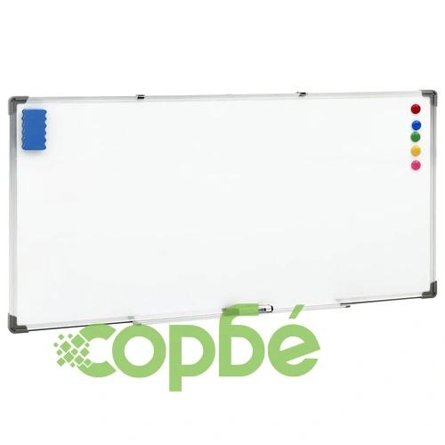 Магнитна дъска, бяла, 110x60 см, стомана ➤ топ цена ➤ sorbe.bg