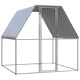 Птичарник на открито, 2x2x2 м, поцинкована стомана