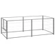 Клетка за кучета, сребриста, 200x100x70 см, стомана