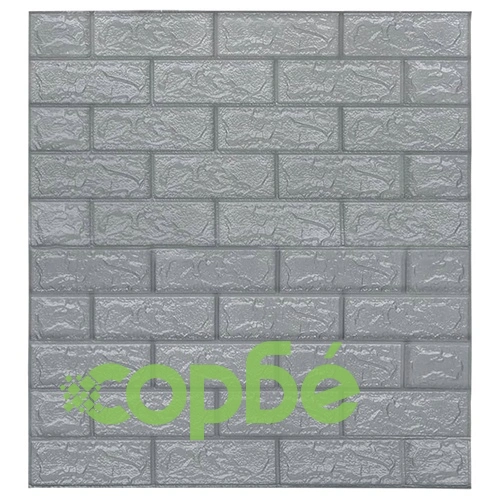 3D тапети Тухли, самозалепващи се, 20 бр, антрацит ➤ топ цена ➤ sorbe.bg