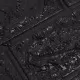 3D тапети Тухли, самозалепващи се, 10 бр, черни