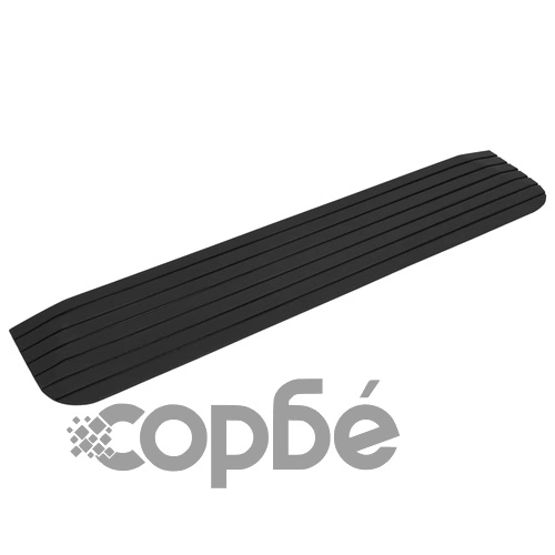 Рампа за праг, 110x21x2,5 см, гума ➤ топ цена ➤ sorbe.bg