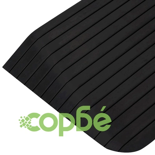 Рампи за прагове, 2 бр, 110x41x5 см, гума ➤ топ цена ➤ sorbe.bg