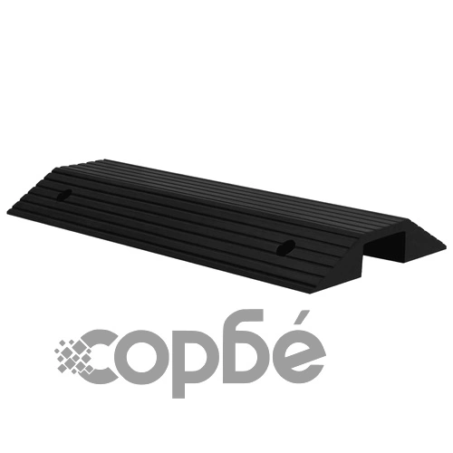 Рампи за праг тип мост, 2 бр, 80x40x8 см, гума ➤ топ цена ➤ sorbe.bg