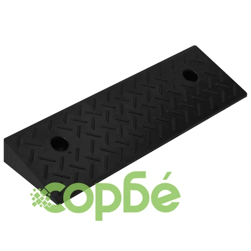 Рампи за бордюри, 2 бр, 50x17,5x5 см, гума ➤ топ цена ➤ sorbe.bg