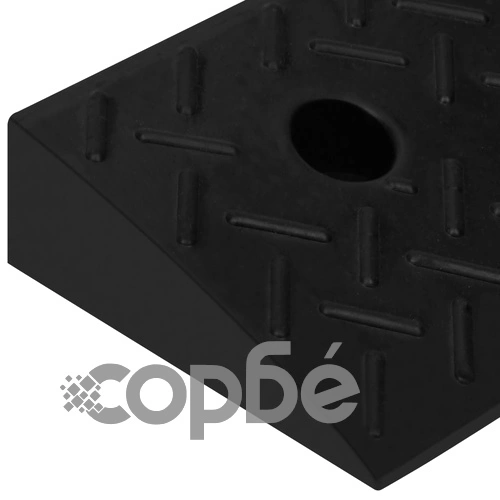 Рампи за бордюри, 2 бр, 50x17,5x5 см, гума ➤ топ цена ➤ sorbe.bg