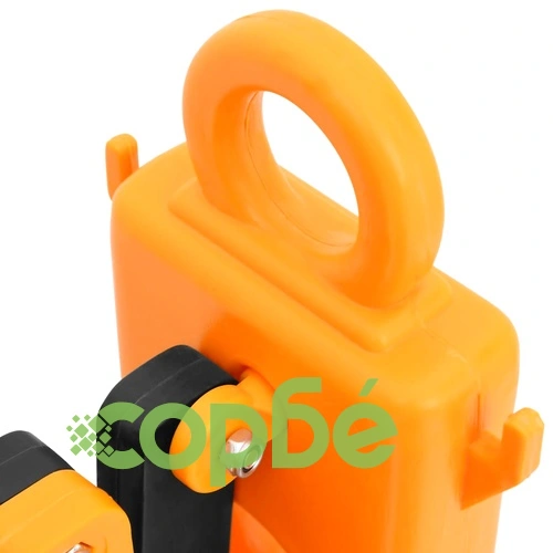 Сгъваема трафик бариера, жълто и черно, 250x38x96 см ➤ топ цена ➤ sorbe.bg