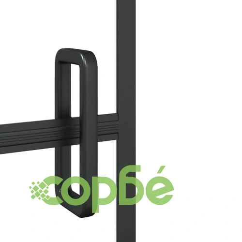 Сгъваем душ параван, ESG стъкло, 80x140 см, черен ➤ топ цена ➤ sorbe.bg