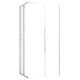 Душ кабина, ESG стъкло, 90x70x180 см