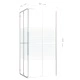 Душ кабина, ESG стъкло, 90x70x180 см