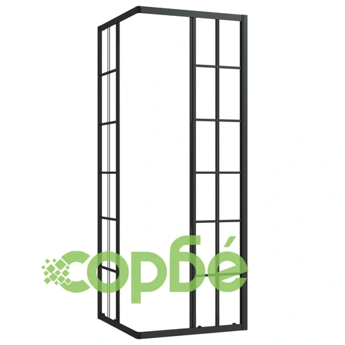 Душ кабина, ESG стъкло, 80x80x180 см ➤ топ цена ➤ sorbe.bg