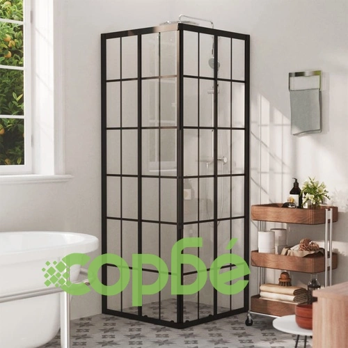 Душ кабина, ESG стъкло, 80x80x180 см ➤ топ цена ➤ sorbe.bg