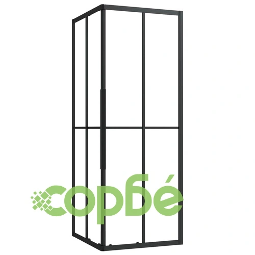 Душ кабина, ESG стъкло, 80x80x180 см ➤ топ цена ➤ sorbe.bg