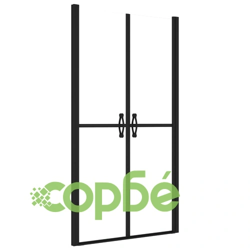 Врата за душ, прозрачно ESG стъкло, (68-71)x190 см ➤ топ цена ➤ sorbe.bg