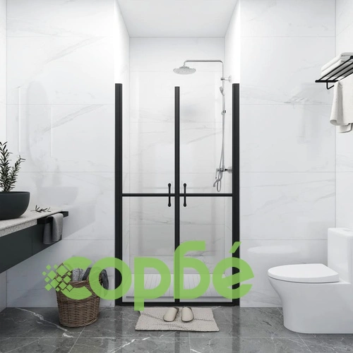 Врата за душ, прозрачно ESG стъкло, (73-76)x190 см ➤ топ цена ➤ sorbe.bg