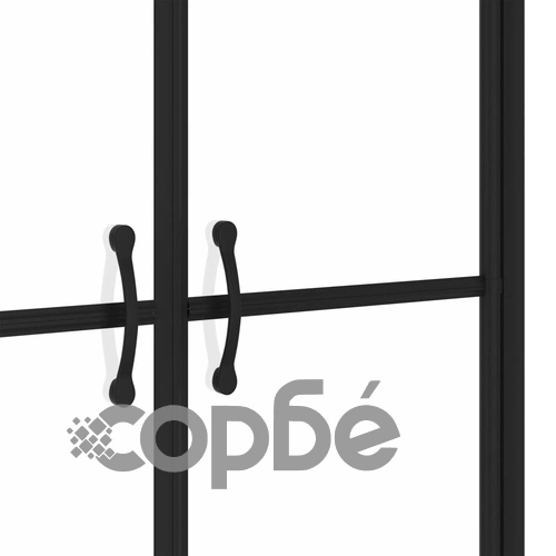 Врата за душ, полуматирано ESG стъкло, (83-86)x190 см ➤ топ цена ➤ sorbe.bg