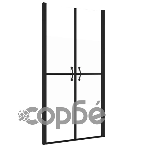 Врата за душ, полуматирано ESG стъкло, (93-96)x190 см ➤ топ цена ➤ sorbe.bg