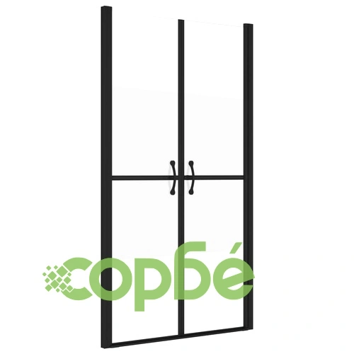 Врата за душ, полуматирано ESG стъкло, (98-101)x190 см ➤ топ цена ➤ sorbe.bg