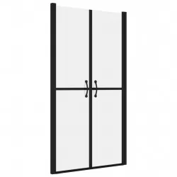 Врата за душ, матирано ESG стъкло, (73-76)x190 см