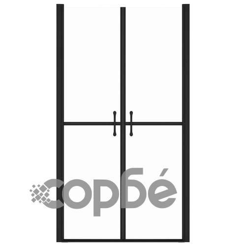 Врата за душ, матирано ESG стъкло, (78-81)x190 см ➤ топ цена ➤ sorbe.bg