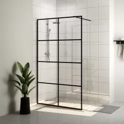 Стена за душ с прозрачно ESG стъкло, 140x195 см