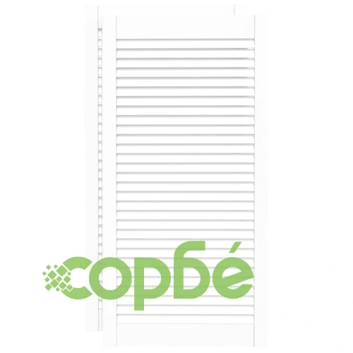 Врати за шкафове решетен дизайн 2 бр бял 99,3x49,4 см бор масив ➤ топ цена ➤ sorbe.bg