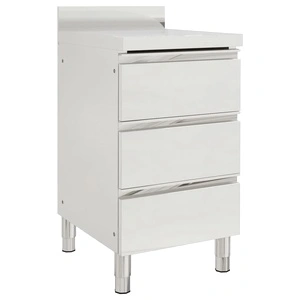 Търговски кухненски шкаф с 3 чекмеджета 50x60x96 см