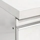 Търговски кухненски шкаф с 3 чекмеджета 50x60x96 см