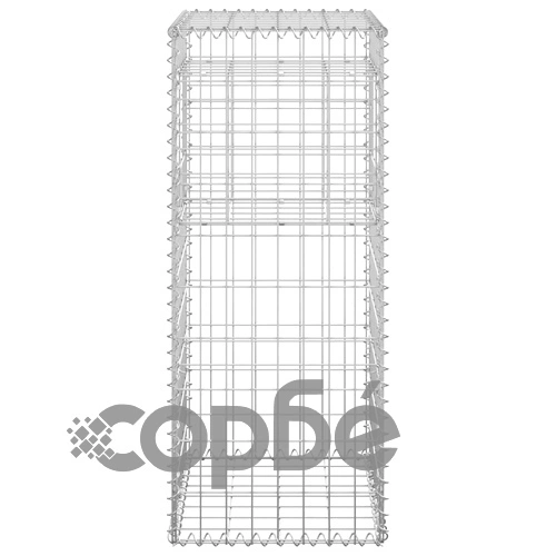 Габионна кошница стълб, 40x40x100 cм, желязо на топ цена от sorbe.bg Габионна кошница стълб, 40x40x100 cм, желязо ➤ топ цена ➤ sorbe.bg