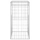 Габионна кошница стълб, 2 бр, 50x50x100 cм, желязо Габионна кошница стълб, 2 бр, 50x50x100 cм, желязо