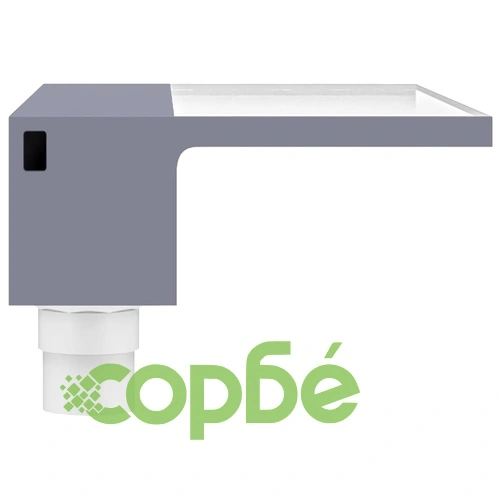 Преливник за водопад с RGB LED, акрил, 45 см ➤ топ цена ➤ sorbe.bg