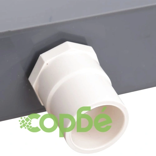 Преливник за водопад с RGB LED, акрил, 45 см ➤ топ цена ➤ sorbe.bg