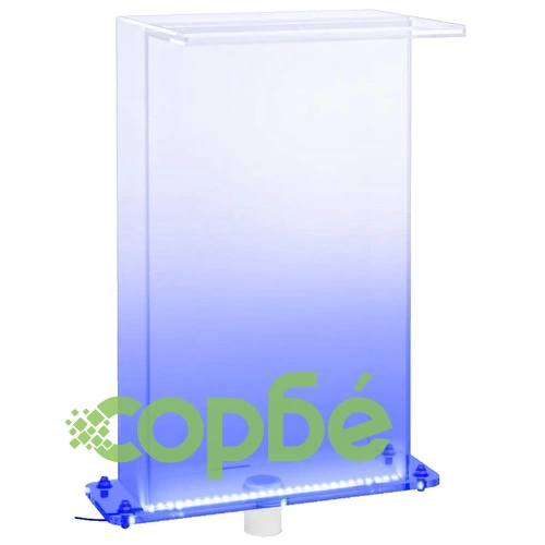 Фонтан за басейн с RGB светодиоди, акрил, 51 см ➤ топ цена ➤ sorbe.bg