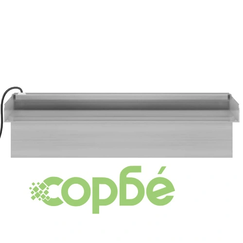 Преливник за водопад с RGB LED, неръждаема стомана, 30 см ➤ топ цена ➤ sorbe.bg