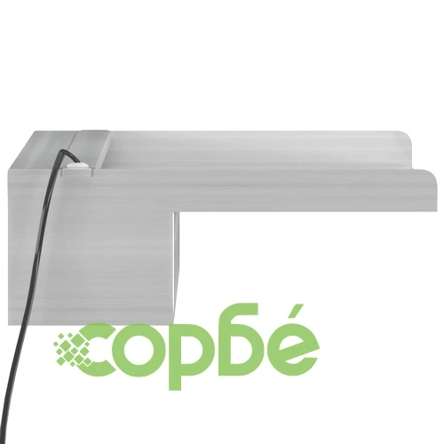 Преливник за водопад с RGB LED, неръждаема стомана, 30 см ➤ топ цена ➤ sorbe.bg