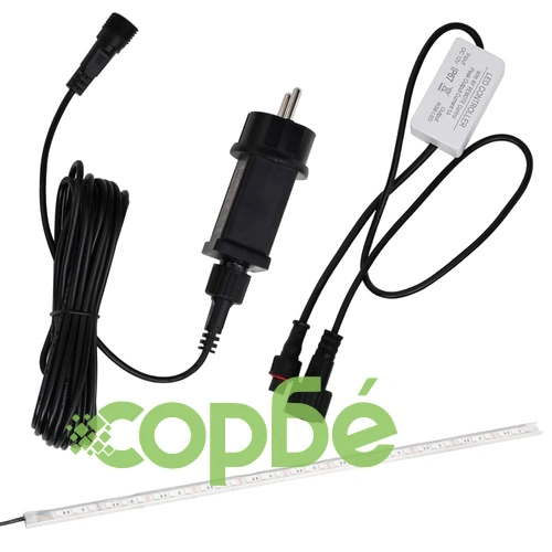 Преливник за водопад с RGB LED, неръждаема стомана, 30 см ➤ топ цена ➤ sorbe.bg