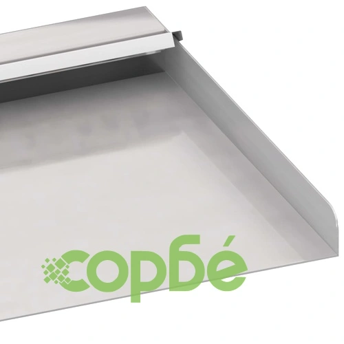 Преливник за водопад с RGB LED, неръждаема стомана, 45 см ➤ топ цена ➤ sorbe.bg