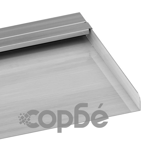 Преливник за водопад с RGB LED, неръждаема стомана, 90 см ➤ топ цена ➤ sorbe.bg