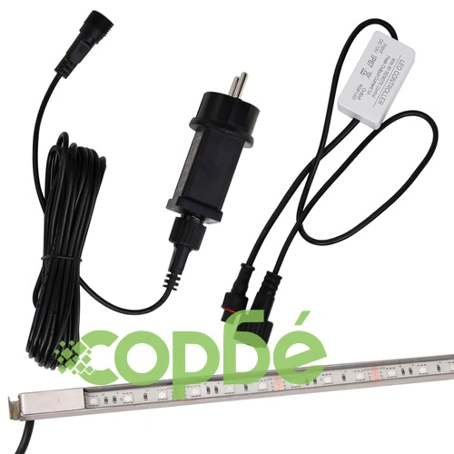 Преливник за водопад с RGB LED, неръждаема стомана, 90 см ➤ топ цена ➤ sorbe.bg