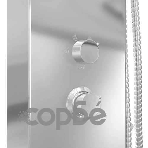 Система душ панел от неръждаема стомана, извита ➤ топ цена ➤ sorbe.bg