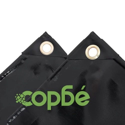 Брезент, 650 г/м², 4x7 м, черен на топ цена от sorbe.bg Брезент, 650 г/м², 4x7 м, черен ➤ топ цена ➤ sorbe.bg