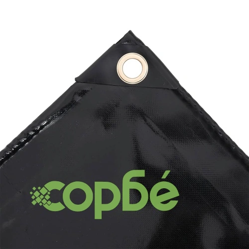 Брезент, 650 г/м², 4x7 м, черен на топ цена от sorbe.bg Брезент, 650 г/м², 4x7 м, черен ➤ топ цена ➤ sorbe.bg
