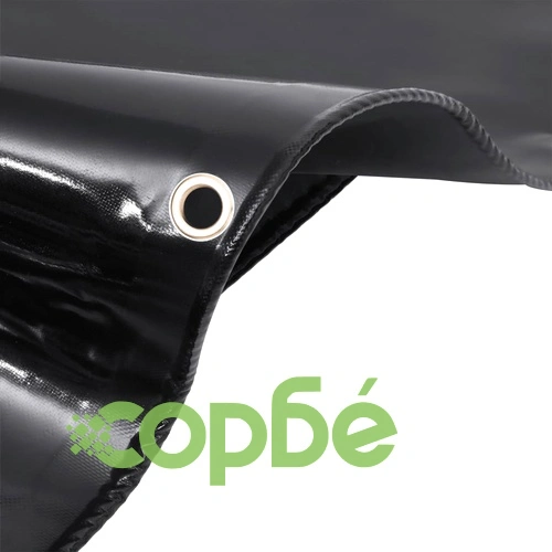 Брезент, 650 г/м², 1,5x10 м, черен ➤ топ цена ➤ sorbe.bg