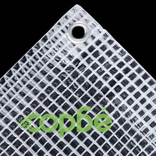 Брезент тип Лено, 140 г/м², 4x4 м, бял ➤ топ цена ➤ sorbe.bg