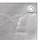 Брезент, 260 г/м², 6x10 м, сив, HDPE Брезент, 260 г/м², 6x10 м, сив, HDPE