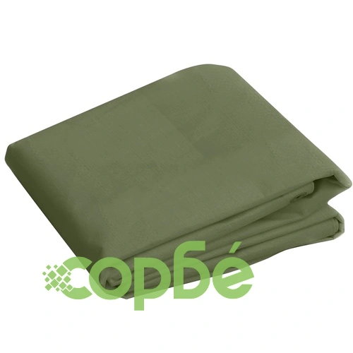Брезент, 260 г/м², 8x12 м, зелен, HDPE ➤ топ цена ➤ sorbe.bg
