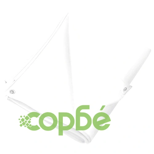 Брезент, 90 г/кв.м., 3x4 м, бял, HDPE ➤ топ цена ➤ sorbe.bg
