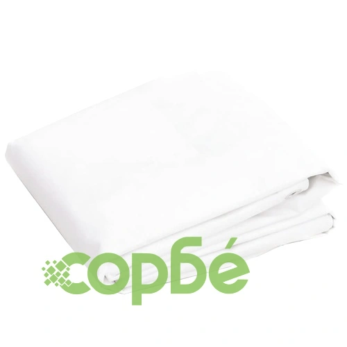 Брезент, 260 г/м², 8x10 м, бял, HDPE ➤ топ цена ➤ sorbe.bg