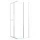 Душ кабина, матирано ESG стъкло, 90x70x180 см