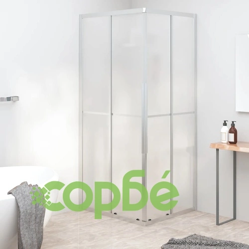 Душ кабина, матирано ESG стъкло, 90x70x180 см ➤ топ цена ➤ sorbe.bg